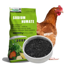 "Khumic" Water soluble Healthy Animal Feed Additive natural sodium humate humate acid flakes